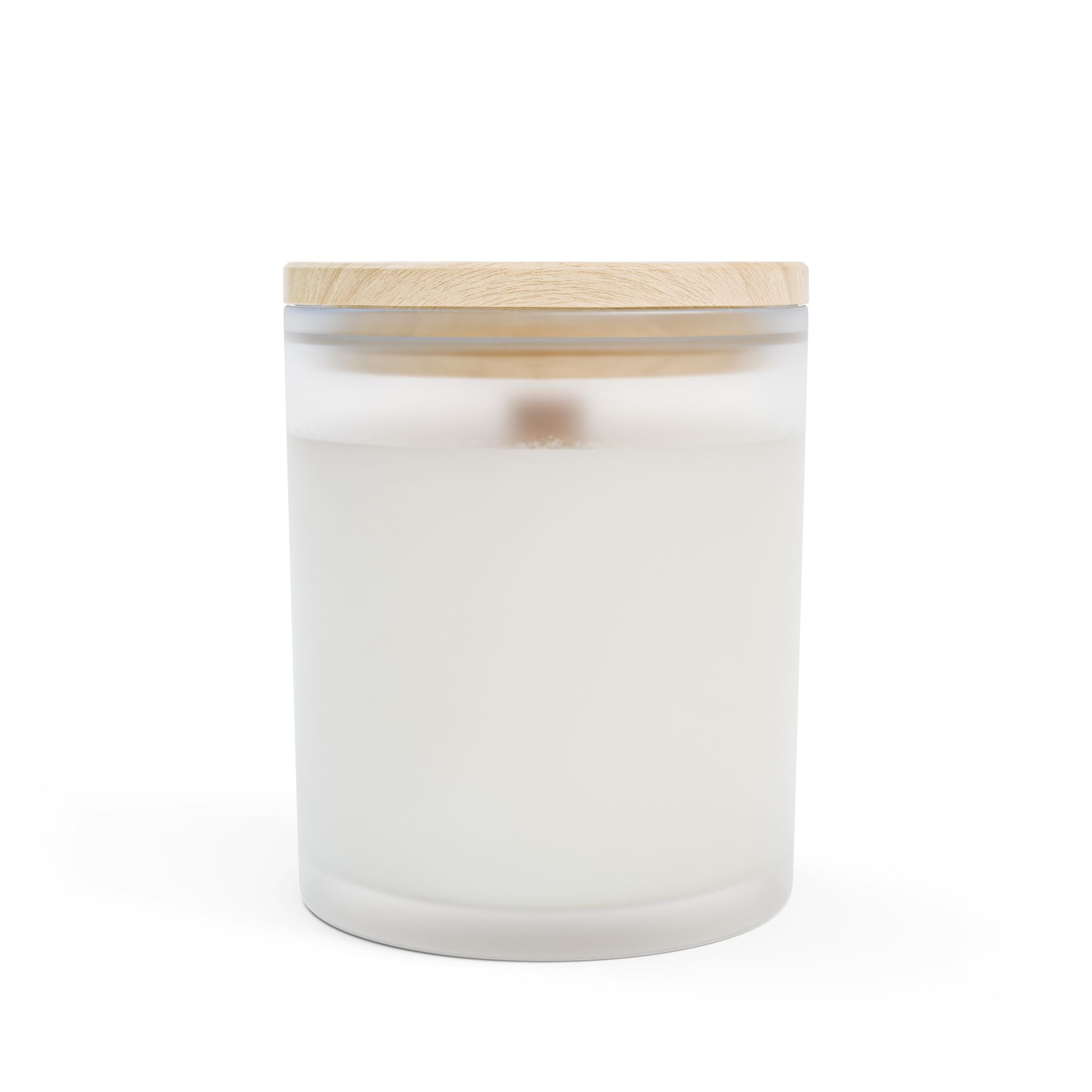 Frosted Glass Candle
